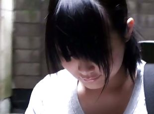 Asian woman down blouse experience with a voyeur