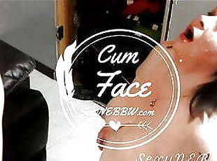Sexy BBW Cum Face - PREVIEW