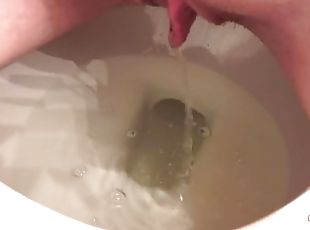 Toilet pee break ! (Desperation)