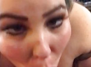 Begging for his cum in my mouth and pussy