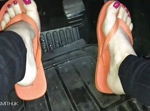 Gas Pedal Footjobs