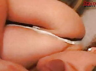 Two bbw huge tits oil wrestling :: HQ Tube TV